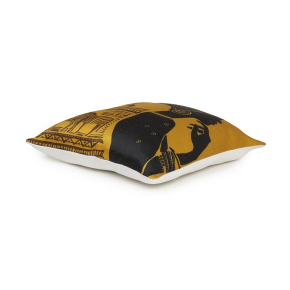 Oussum Lady Digital Print Cushion Pillow Cover Pillow Case Home Decorative - Picture 2 of 4